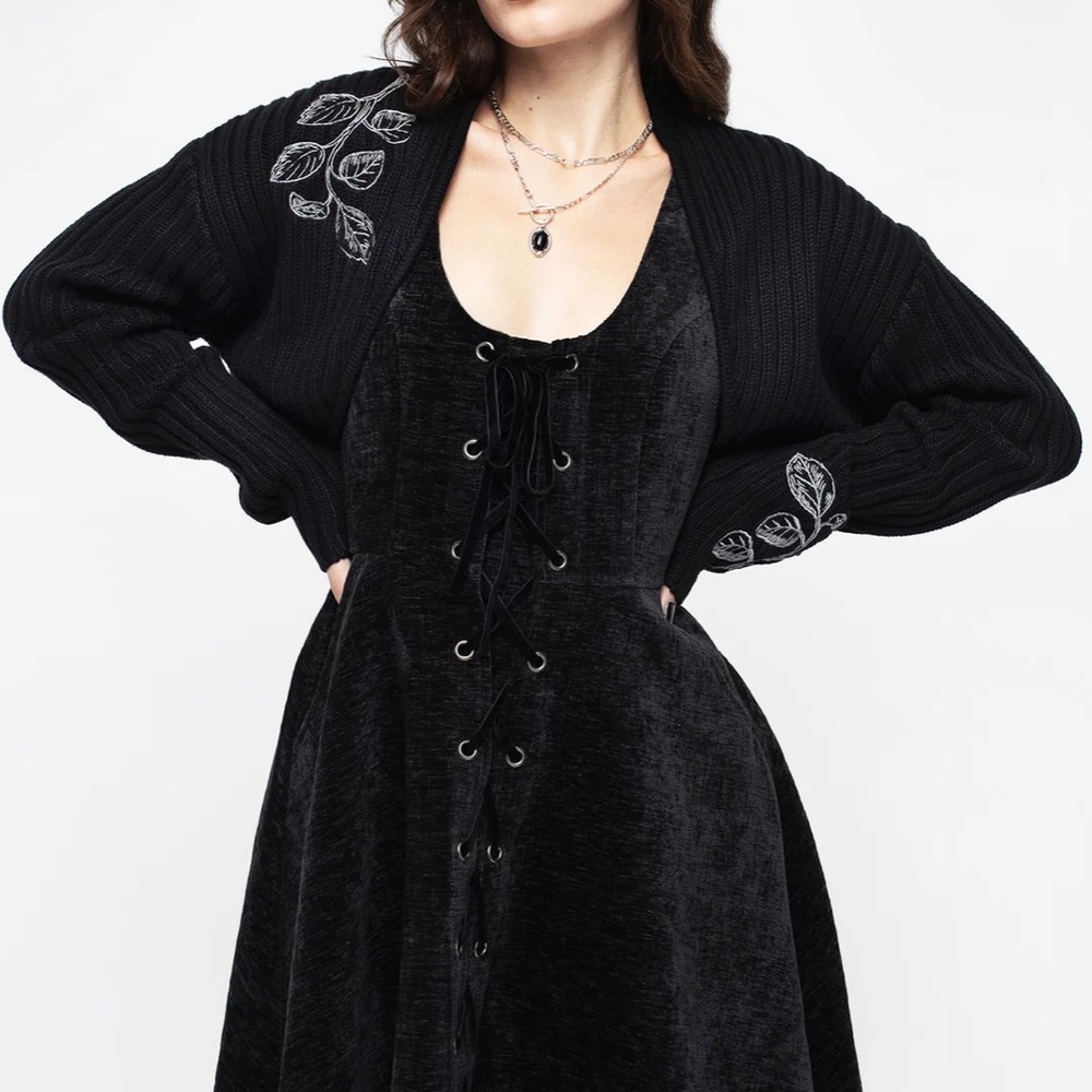 Disturbia Almathea Embroidered Bolero